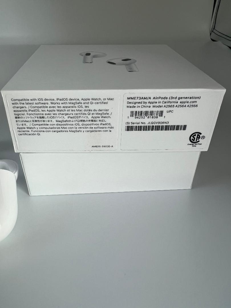 Apple AirPods 3rd Generation with Charging Case - (Lot of 15)